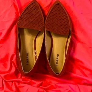 Torrid Red/Brick Flats W9 Wide